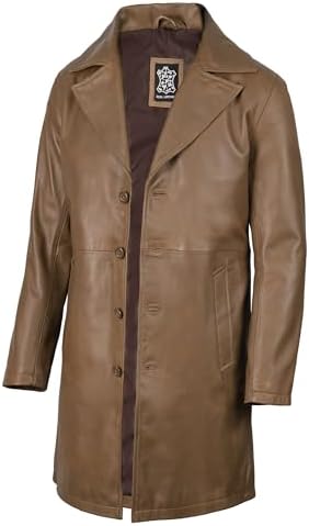 Jokird Men's Classic Winter Watch Aiden Pearce Brown Genuine